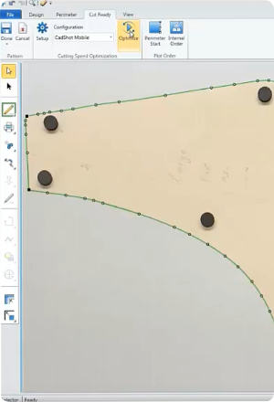 Example of CadShot on a computer screen